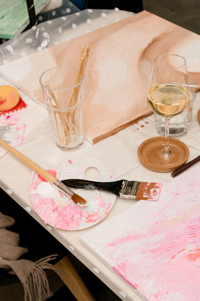 Art Night, Kreativ sein mit Wein