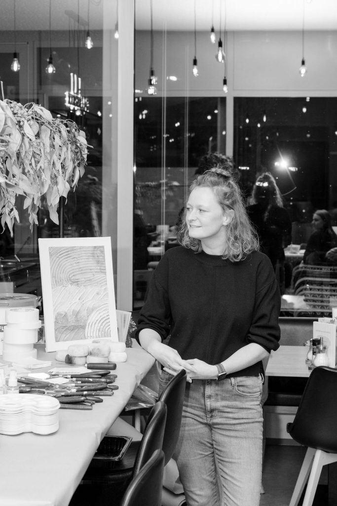 Denise Sump bei der Artnight
